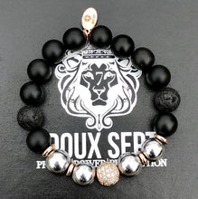 Load image into Gallery viewer, Mixed Company W/ Volcanic, Matte Onyx & Hematite