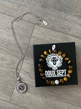 Load image into Gallery viewer, DS SS Prayer Necklace w/ Stones & Never Change Bracelet Set (Other Stone Options Available)