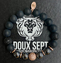 Load image into Gallery viewer, Mixed Company W/ Volcanic, Matte Onyx & Hematite