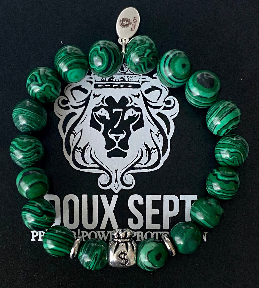 Prosperity W/ Natural Malachite