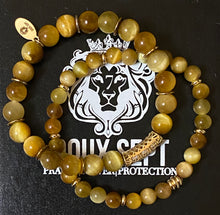 Load image into Gallery viewer, Power Is Power Set W/ Yellow Tiger Eye
