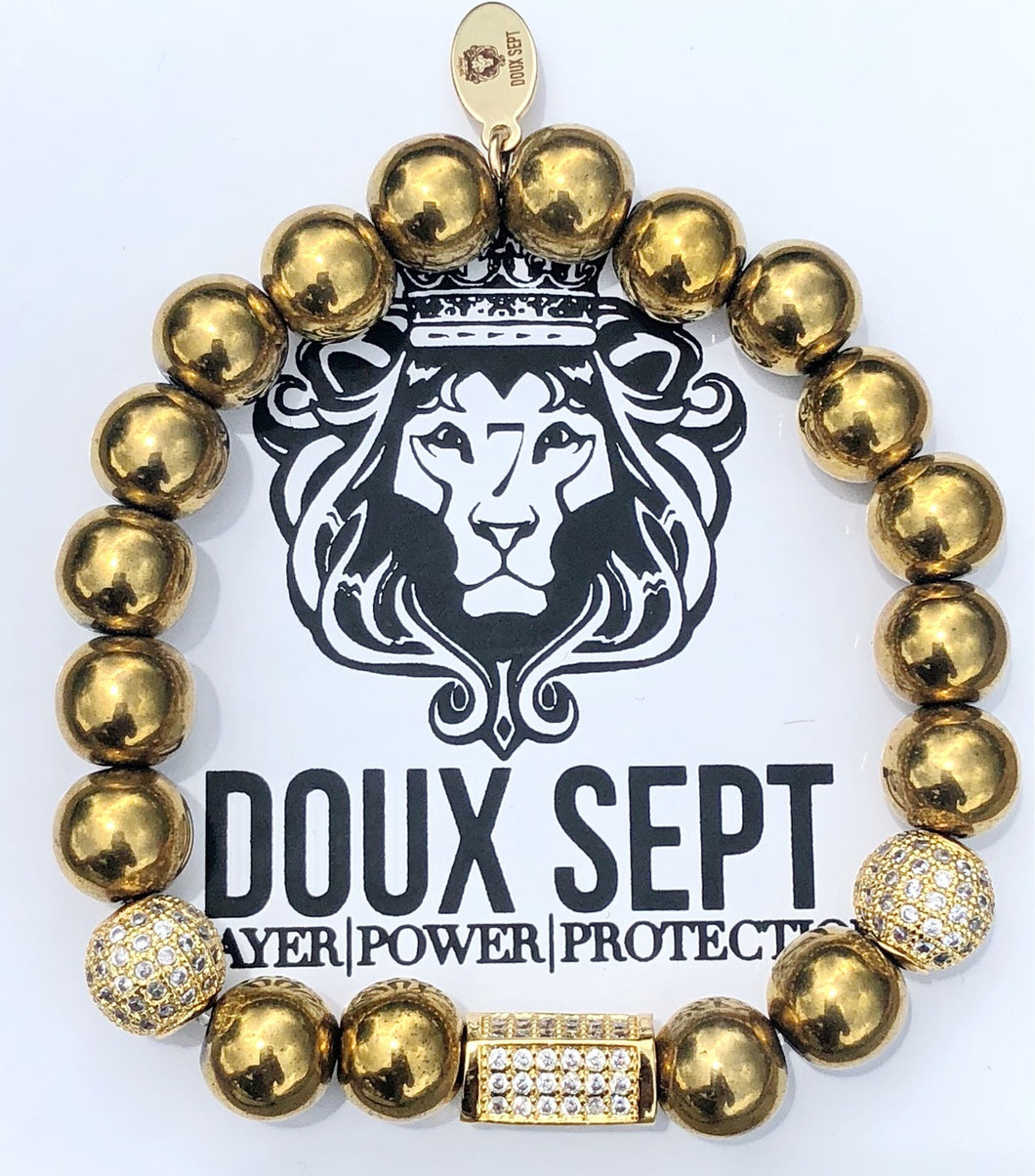 More Views W/ Gold Hematite