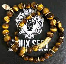Load image into Gallery viewer, Power Is Power Set W/ Tiger Eye
