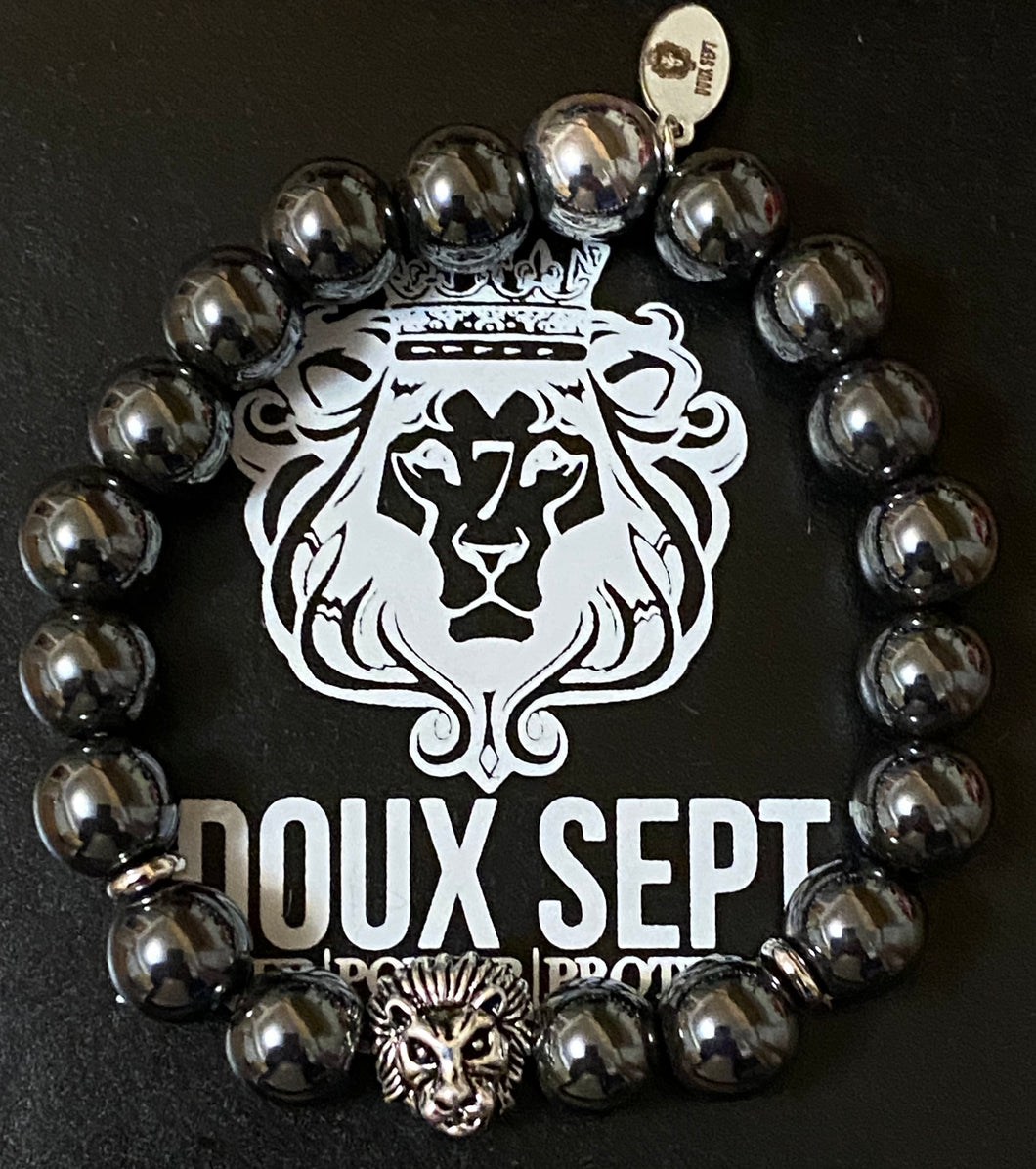 King W/ Black Hematite