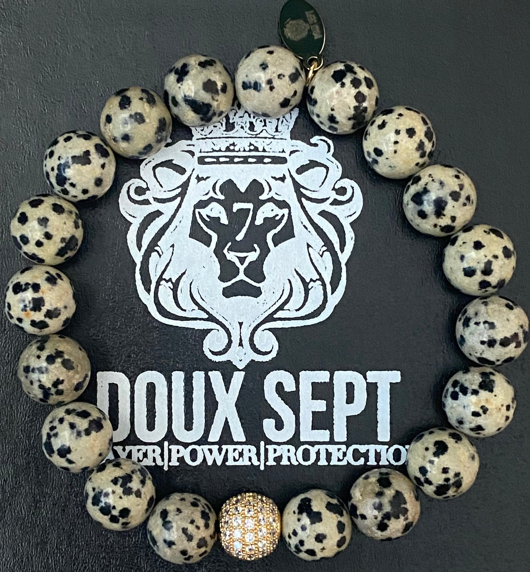 Never Change W/ Dalmatian Jasper
